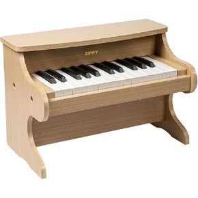 ZIPPY Kids Piano Keyboard, 25 Keys Digital Piano for Kids, Mini Music Educational Instrument Toy, Wood Piano for Toddlers Girls Boys in Kuwait