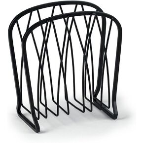 Spectrum Diversified Twist Dispenser, Vertical Classic Countertops, Dining Table & Kitchen Décor, Stylish Upright Napkin Holder, Black