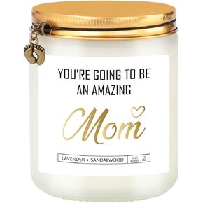 Gifts for New Mom, Best Gifts for Expecting Mom, New Mom Gifts for Women, First Time Mom Gifts, Gift for Expecting Mother, Gifts for Pregnant Women, Funny Gifts for Mom, New Mom Soy Wax Candle