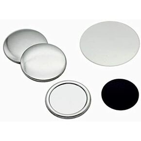 ChiButtons 37mm Rubber Magnet Button Parts [Metric System] (200 Sets)