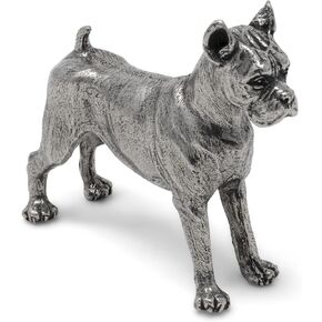 DANFORTH - Boxer Dog - Handcrafted Pewter Dog Figurine - 1 3/4" - Made in USA