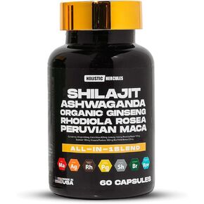 Rhino Horn - Vitality Boost - 8 in 1 Potent Shilajit Blend