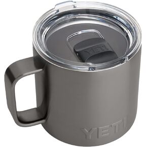 YETI Rambler 14 oz Mug, Vacuum Insulated, Stainless Steel with MagSlider Lid, Stainless