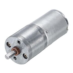 MECCANIXITY Micro Gear Box Motor Speed Reduction Geared Motor DC 24V 35RPM JGA25-370 for Electronic Lock DIY RC