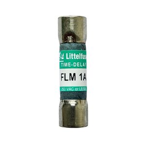 New FLM 1A FLM001 FLM-1 FLM-1A 250Vac Time Delay Fuse, Pack of 10