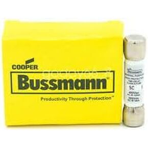 BUSSMANN FUSES SC15 15A 600V TIME DELAY SC-15 FUSE (PACK OF 5)