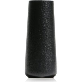 VanEnjoy 7" High Desktop Minimalist White Ceramic Vases Home Office Decoration Frosting Finish Vase
