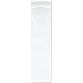 Plymor 3" x 12" (Pack of 100), 4 Mil Heavy Duty Zipper Reclosable Plastic Bags