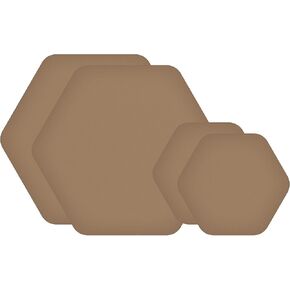 GEAR AID Tenacious Tape Repair Patches for Jackets, Tents, Outdoor Gear and Technical Fabrics, 3" Rounds, 2.5" and 1.5" Hex Shapes, Color and Size Options, Clear