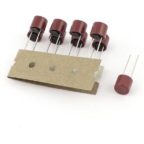 uxcell 10 Pcs T10A 10A 250V TR5/5TR Miniature Micro Slow Blow Fuse for Electronic Parts PCB LCD Repair Replacement