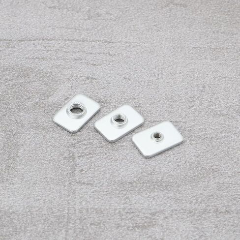 45Pcs T Sliding Nut Sliding Slot Nuts Carbon Steel Galvanized T Nut Square Nut Square Screw Block for 3D Printer CNC Machine M3 M4 M5 in Kuwait