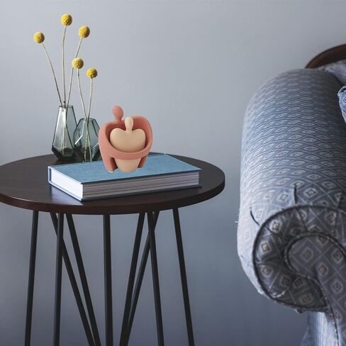 Modern Home Decoration Couple Statue Dining Table Decorative Porcelain Sculpture, Couple Art Ceramic Sculpture Romantic Statue for Home, Bedroom, Living Room and Office Decoration in Saudi Arabia