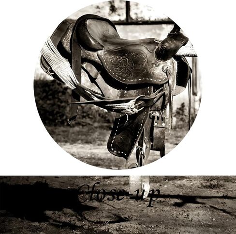 3 Pieces Retro Canvas Prints American West Rodeo Cowboy Wall Art Painting Brown Straw Hat on Leather Rancher Roper Boots and Guitar Picture on Canvas Artwork for Home Office 16x24inchx3pcs in Saudi Arabia