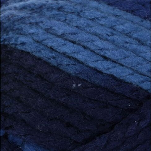 Bernat Softee Chunky Yarn Super Bulky #6, Denim Ombre, 3 Skeins in Saudi Arabia