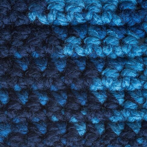 Bernat Softee Chunky Yarn Super Bulky #6, Denim Ombre, 3 Skeins in Saudi Arabia