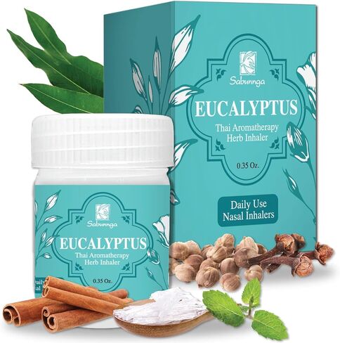 Thai Herbal Nasal Inhaler, Menthol Nose for Congestion, Ideal Aromatherapy for Working Women, Refreshing Yadom, Portable and Convenient in Saudi Arabia