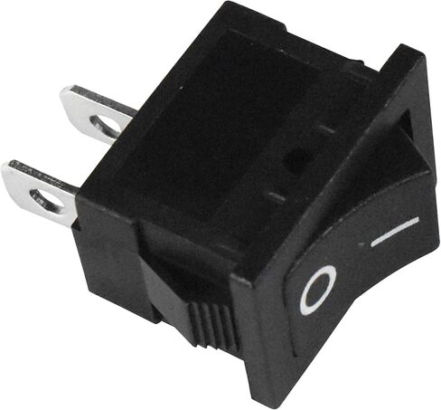 HQRP On Off Rocker Switch 10A 125V for Refrigerator, Wet Dry Vac, Popcorn Machine, Air Compressor, Grinder, UL Listed in Saudi Arabia