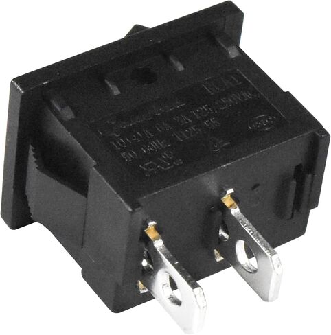 HQRP On Off Rocker Switch 10A 125V for Refrigerator, Wet Dry Vac, Popcorn Machine, Air Compressor, Grinder, UL Listed in Saudi Arabia