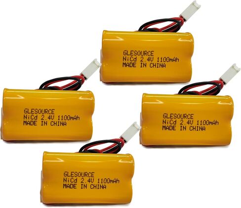 2.4V 1100mAh Ni-CD Battery Pack Compatible for Dual-Lite 0120822,ELB-4804N (CUSTOM-241), Custom-276, OSA030 Exit Sign Emergency Light(4 Pack) in Saudi Arabia