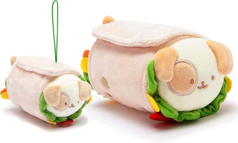Anirollz Stuffed Animal Plush Toy – 3" & 6" Official Roll Blanket Outfitz Doll | Soft, Squishy, Warm, Cute, Comfort, Safe | Birthday Decorations Gift Blueberry Pancake Pillow with Owl Owlyroll in Saudi Arabia