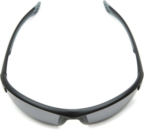 Sport & Wrap-Around Bifocal Reading Sunglasses in Matte Black with Smoke Lenses by Readers.com | The Roster | +3.00 in Saudi Arabia