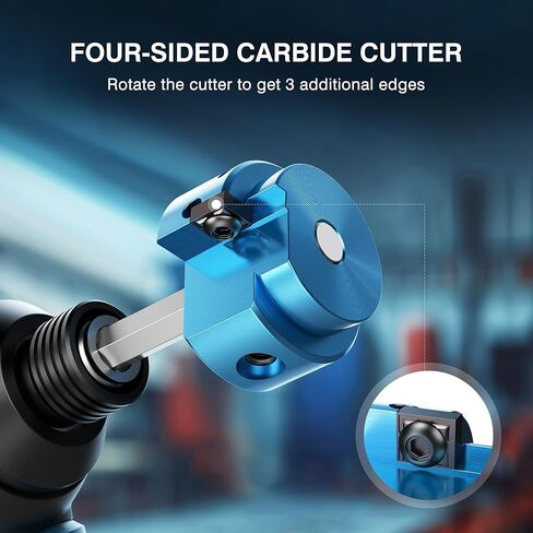 8 قطع من مخرطة الأنابيب البلاستيكية، مجموعة أدوات السباكة البلاستيكية الملائمة للمثقاب القياسية 1/2 بوصة تحتوي على 1/2 بوصة، 3/4 بوصة، 1 بوصة، 1-1/4 بوصة، 1-1/ 2"، 2"، 3"، 4" in Kuwait