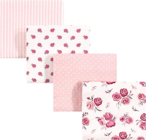 Hudson Baby Unisex Baby Cotton Flannel Receiving Blankets, Brave Lion, One Size in Kuwait