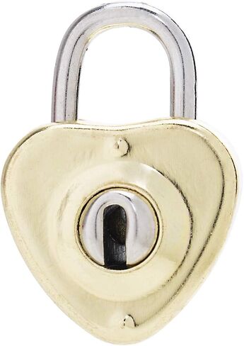 10 قطع قفل صغير على شكل حب قديم، مجموعة من 10 أقفال معدنية صغيرة عتيقة على شكل قلب، أقفال لطيفة مع مفاتيح للديكور in Kuwait