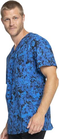 Infinity Cherokee Men Scrubs Top V-Neck CK920 in Saudi Arabia