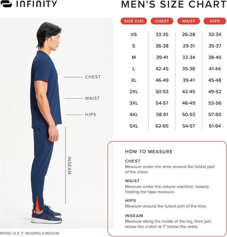 Infinity Cherokee Men Scrubs Top V-Neck CK920 in Saudi Arabia