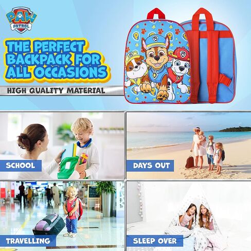 Paw Patrol Backpack for Boys and Girls - Kids and Toddler Backpack for Nursery, Preschool, Travel Rucksack Gifts for Kids in Saudi Arabia