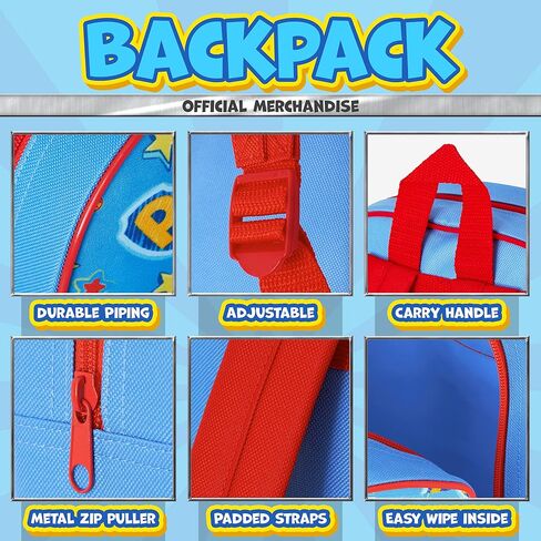 Paw Patrol Backpack for Boys and Girls - Kids and Toddler Backpack for Nursery, Preschool, Travel Rucksack Gifts for Kids in Saudi Arabia