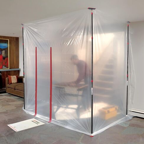 ZipWall ZP2 ZipPole 10 foot Spring Loaded Dust Barrier Poles (Pack of 2) in Saudi Arabia