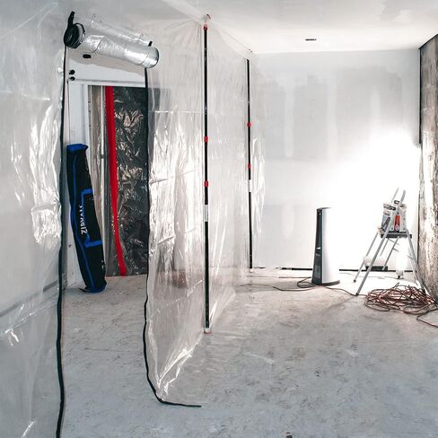 ZipWall ZP2 ZipPole 10 foot Spring Loaded Dust Barrier Poles (Pack of 2) in Saudi Arabia