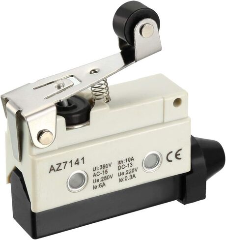 Uxcell AZ-7141 SPDT 1NO + 1NC لوحة جبل المكبس الدوار نوع التبديل الحد الصغير in Saudi Arabia