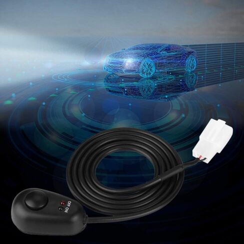 KIMISS 1 قطعة مفتاح زر الضغط، 12 فولت زر ضغط على مفتاح إيقاف مع أضواء مؤشر LED أحمر/أخضر لحظة شكل قطرة الماء in Saudi Arabia