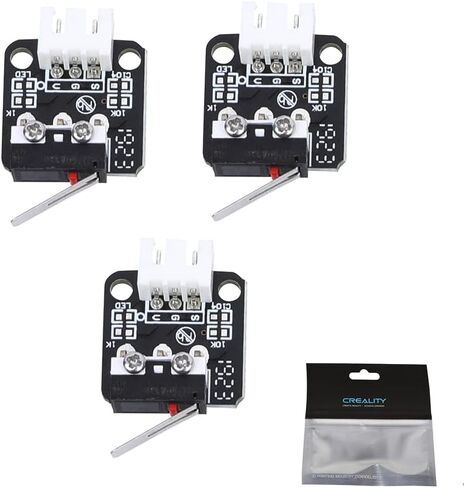 مجموعة مفاتيح حد EndStop الرسمية من Creality لطابعة Ender 3/Ender 3 V2/Ender 3 Pro/Ender 3 Neo/Ender 3 V2 Neo/Ender 3 S1/Ender3 S1 Pro ثلاثية الأبعاد (عبوة من 3) in Saudi Arabia