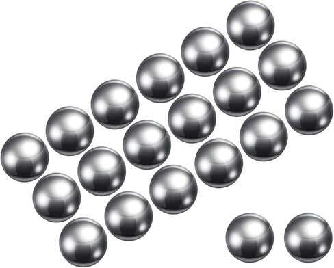 20pcs Precision Balls - [8mm] Chrome Steel for Bearings Valves Use, Solid in Saudi Arabia