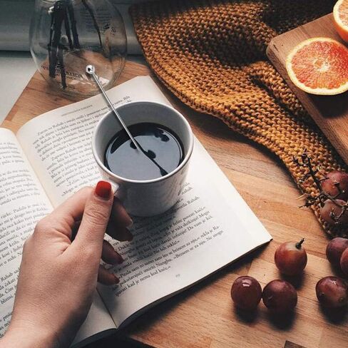 تحريك مشروبات القهوة - عصا دوارة لشرب الكوكتيل من الفولاذ المقاوم للصدأ مع مجاذيف صغيرة مستطيلة (5 عبوات) in Kuwait