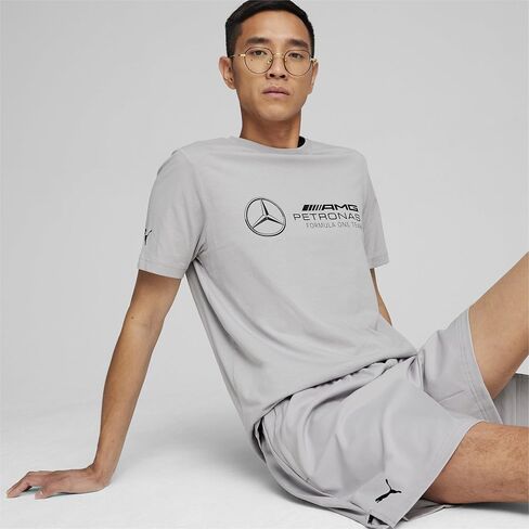 PUMA Men's Standard Mercedes-amg Petronas Essentials Logo Tee in Saudi Arabia
