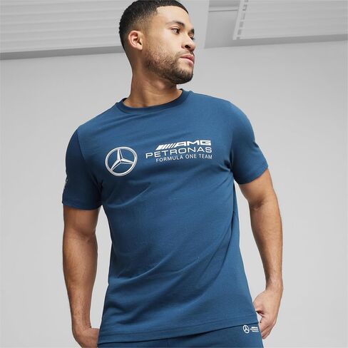 PUMA Men's Standard Mercedes-amg Petronas Essentials Logo Tee in Saudi Arabia