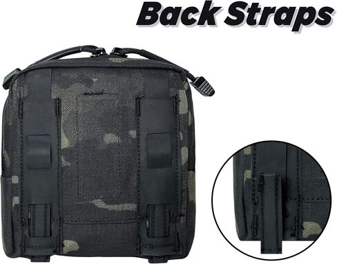 Tactical Molle GP Pouch Double YKK Zipper Smart Accessory in Saudi Arabia