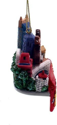 Kurt Adler A2018 Nashville Hanging Ornament, 2-inch High, Resin in Saudi Arabia
