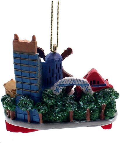 Kurt Adler A2018 Nashville Hanging Ornament, 2-inch High, Resin in Saudi Arabia