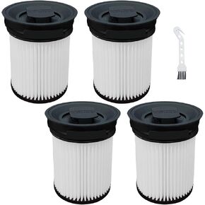 4 Pack Fine Dust Vacuum Filter for Miele TriFlex HX1 FSF Pro Cat & Dog Cordless Stick Vacuum Cleaners, HX-FSF HEPA Vacuum Filter Replacement Part No #11289902