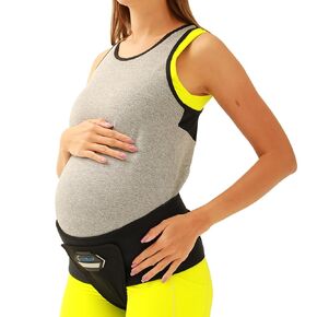 Pregnancy & Maternity Belt with Compression Groin Band - For Hernia, Pelvic Floor Pain Prolapse Belly Band with Groin Straps Uterine Prolapse (Medium)