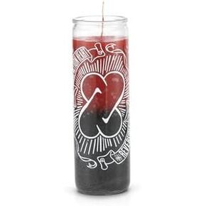 Double Action Heart Multicolor 7 Day Prayer Candle for Love, Spiritual Healing Spell-Casting Witchcraft Wishing Manifestation Magical Positive Energy Protection Blessing Ritual Wish Candles