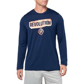 adidas Men's New England Revolution Long Sleeve Pre-Game T-Shirt in Saudi Arabia