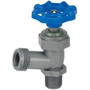 Homewerks VBDCELF4B Boiler Drain Male Thread, Celcon, 3/4-Inch, 0.75 Inch, Gray
