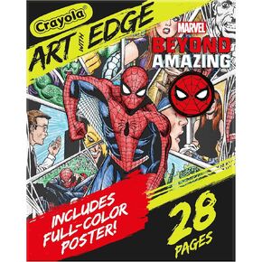 Crayola Spiderman Beyond Amazing, Art with Edge, Adult Coloring, Gift for Teens & Adults